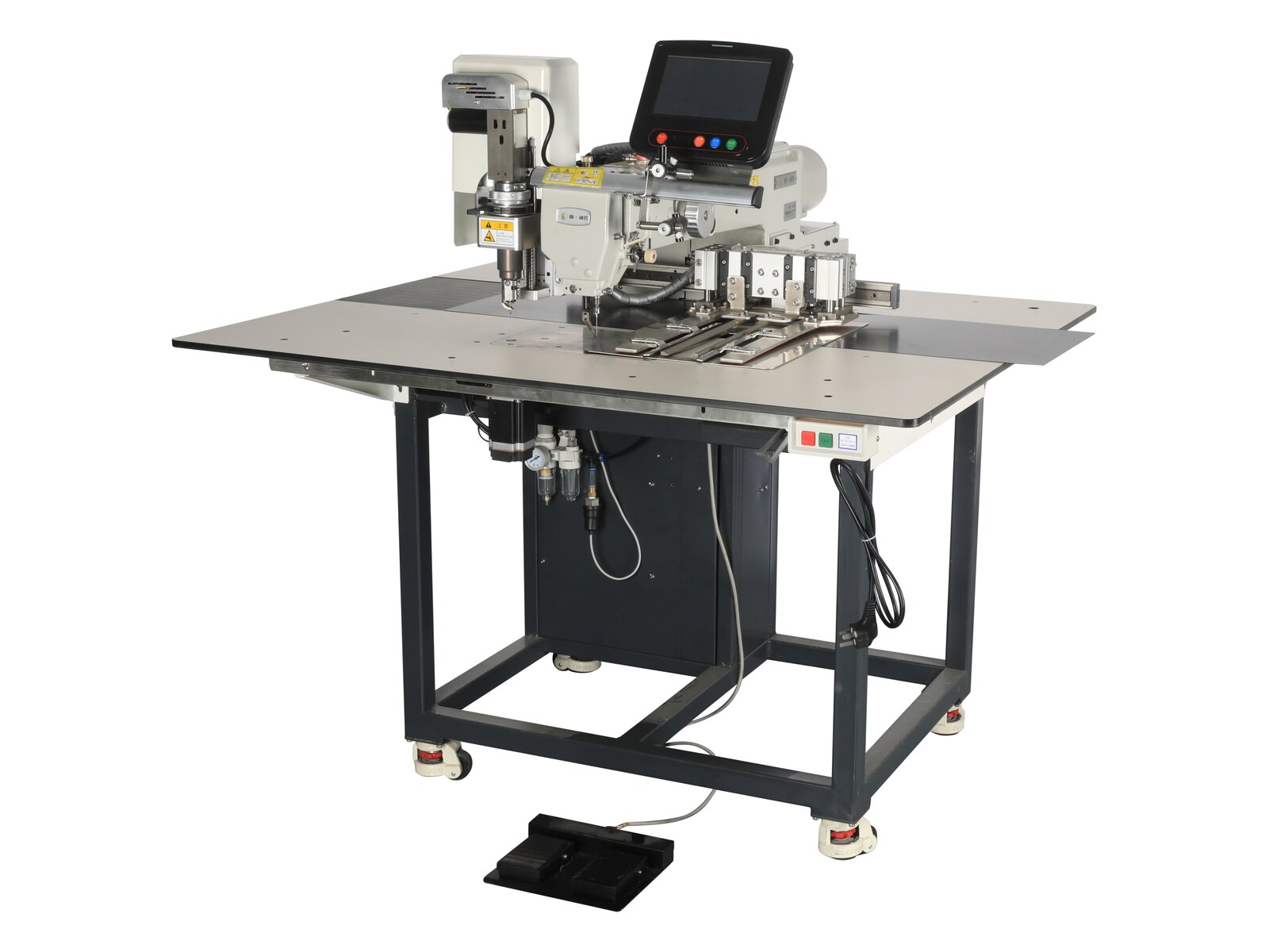 Placket opening machine (cold knife)