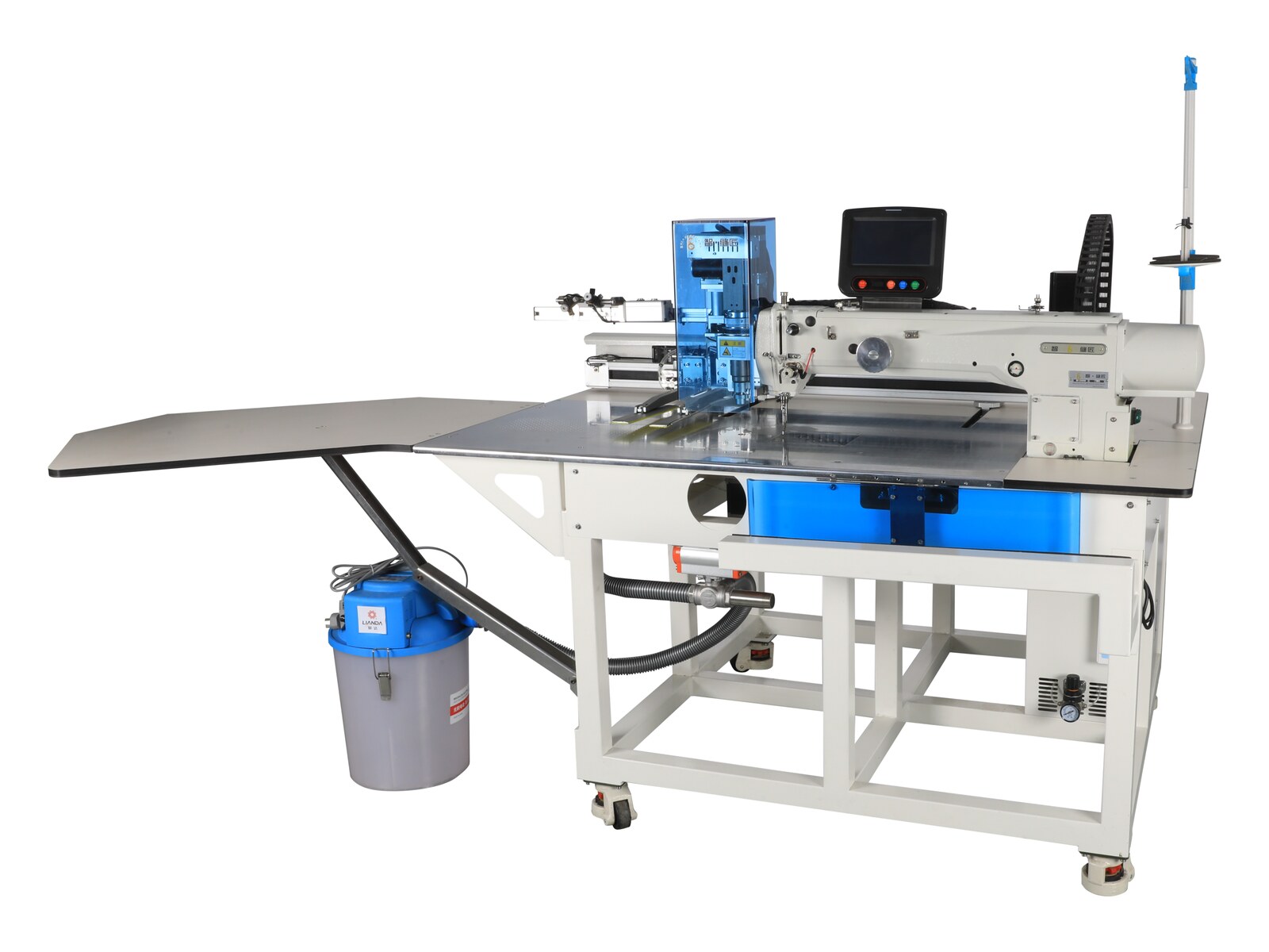 360° rotary cutter placket machine