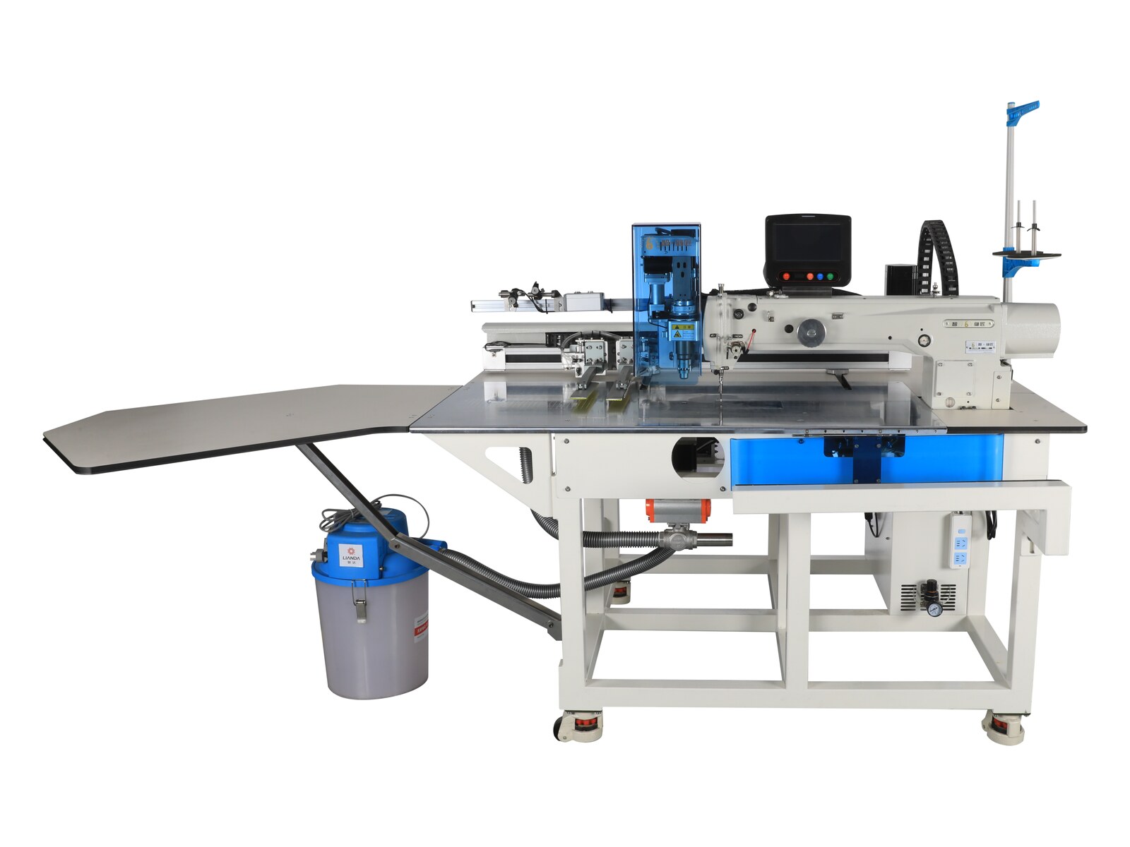 Photo 2 of 360° rotary cutter placket machine