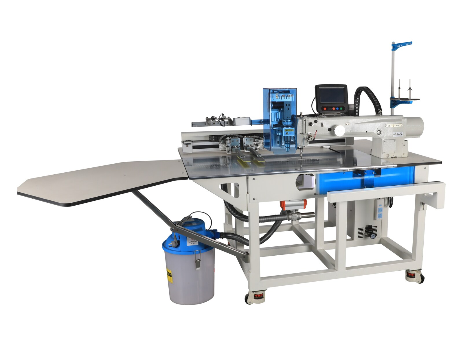 Photo 3 of 360° rotary cutter placket machine